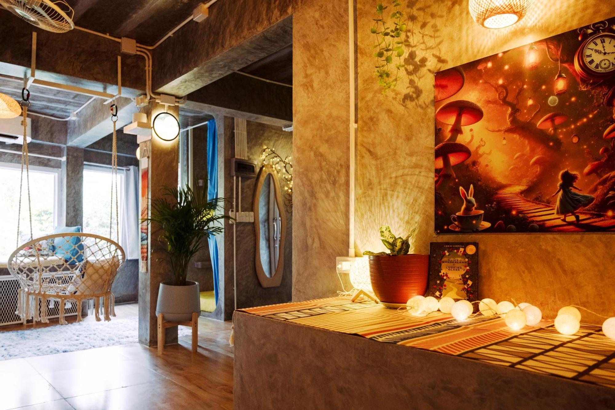 Wonderland Jungle Hostel เกาะเต่า ภายนอก รูปภาพ